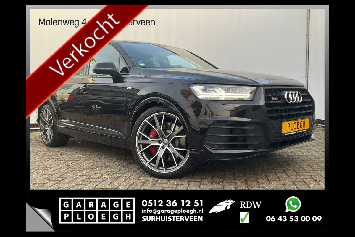 Audi SQ7 4.0 TDI 436pk quattro Grijskenteken Pro Line + Leer Nav/Cam Vol opties