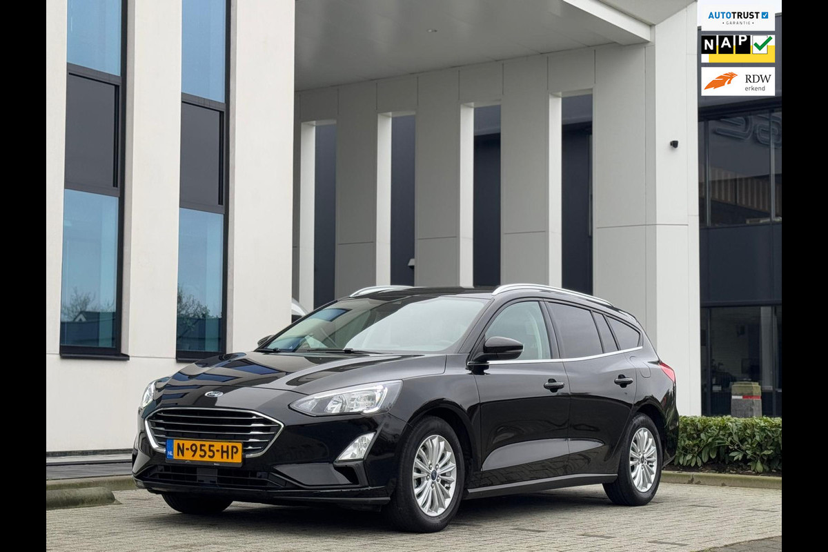 Ford FOCUS Wagon 1.0 EcoBoost 125 pk Hybrid Titanium X Business, afn.trekhaak, 1e eigenaar, digitaal cocpit, nl auto met nap