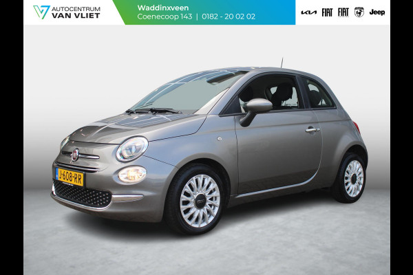 Fiat 500 Hybrid Lounge | Airco | Cruise | Apple Carplay | Leder Look | Ambiance Ivoor