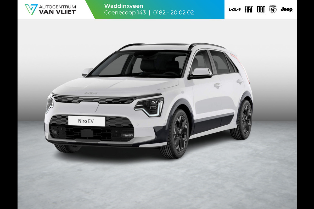 Kia Niro EV Light Advanced 64.8 kWh | Uit voorraad leverbaar l Stoel&Stuur Verwarming l Privacy glas l Parkeersensoren voor en achter