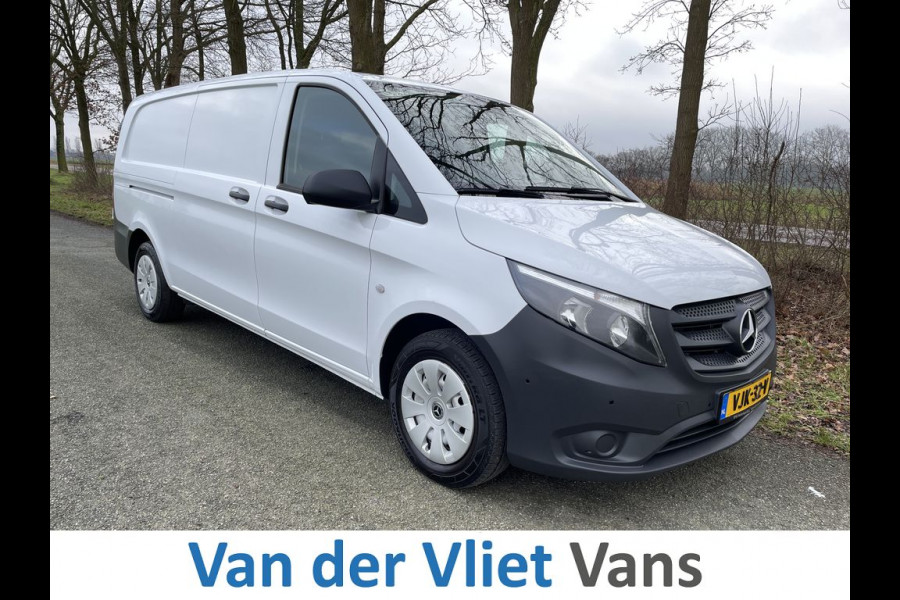 Mercedes-Benz Vito 116 CDI 164pk E6 XL Lease €325 p/m, Airco, Navi+Camera, Trekhaak, Inrichting, PDC, Onderhoudshistorie aanwezig