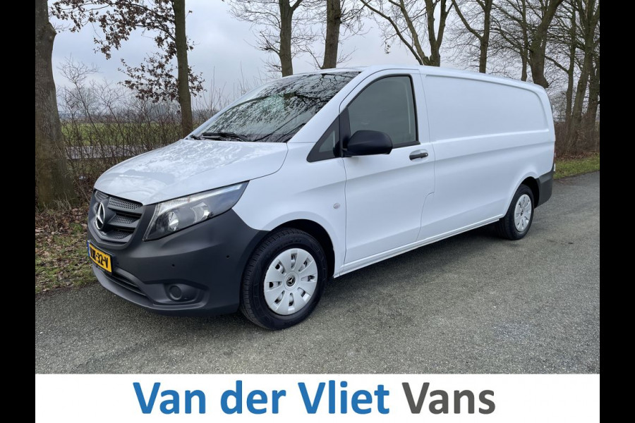 Mercedes-Benz Vito 116 CDI 164pk E6 XL Lease €325 p/m, Airco, Navi+Camera, Trekhaak, Inrichting, PDC, Onderhoudshistorie aanwezig