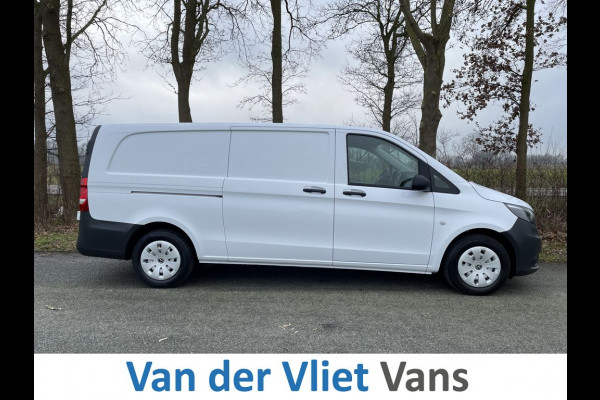 Mercedes-Benz Vito 116 CDI 164pk E6 XL Lease €325 p/m, Airco, Navi+Camera, Trekhaak, Inrichting, PDC, Onderhoudshistorie aanwezig