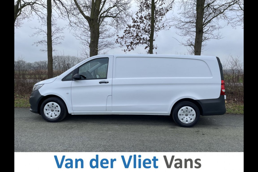 Mercedes-Benz Vito 116 CDI 164pk E6 XL Lease €325 p/m, Airco, Navi+Camera, Trekhaak, Inrichting, PDC, Onderhoudshistorie aanwezig