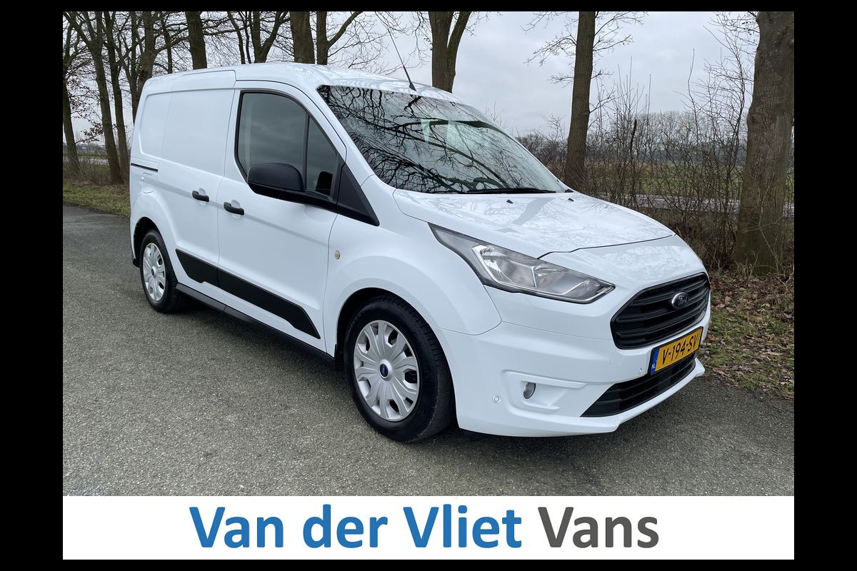 Ford Transit Connect 1.5 TDCI E6 100pk Trend, 3 Zits BPM Vrij! Lease €203 p/m, Airco, Navi +Camera, PDC, Volledig onderhoudshistorie aanwezig