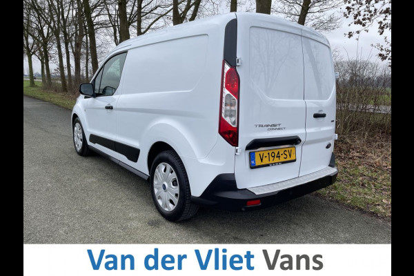 Ford Transit Connect 1.5 TDCI E6 100pk Trend, 3 Zits BPM Vrij! Lease €203 p/m, Airco, Navi +Camera, PDC, Volledig onderhoudshistorie aanwezig