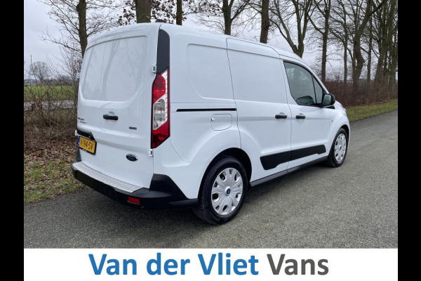 Ford Transit Connect 1.5 TDCI E6 100pk Trend, 3 Zits BPM Vrij! Lease €203 p/m, Airco, Navi +Camera, PDC, Volledig onderhoudshistorie aanwezig