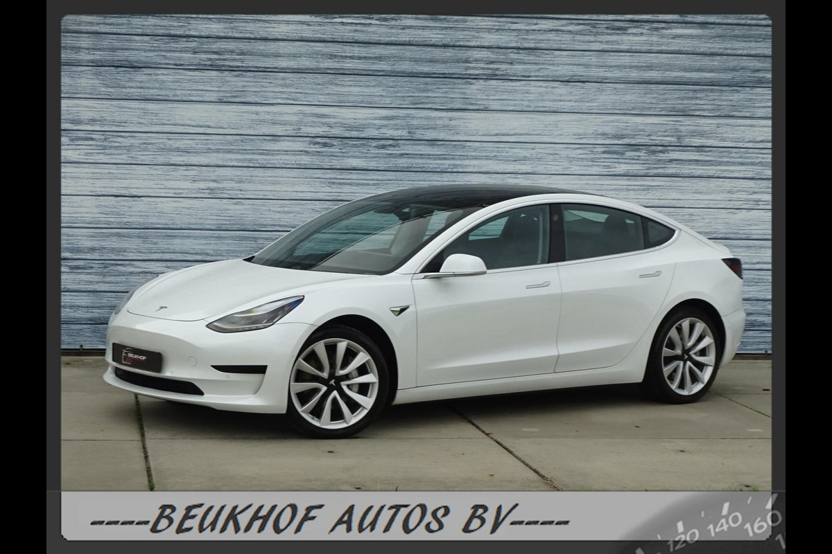 Tesla Model 3 Standard RWD Plus 2020 Pano 19 inch Nav Leer