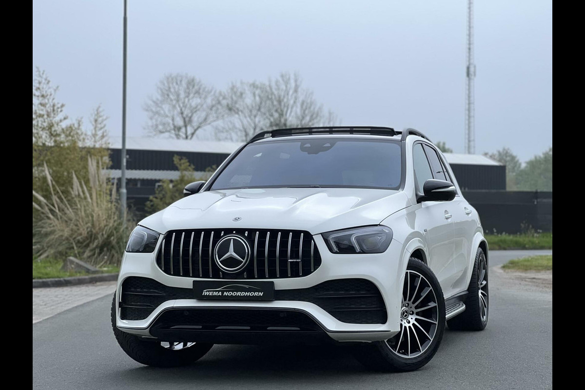 Mercedes-Benz GLE 350 de 4MATIC AMG Panoramadak|Burmester® |Luchtvering|Carbon|Camera 360°|Head-up|TV|Keyless|Sfeerverlichting