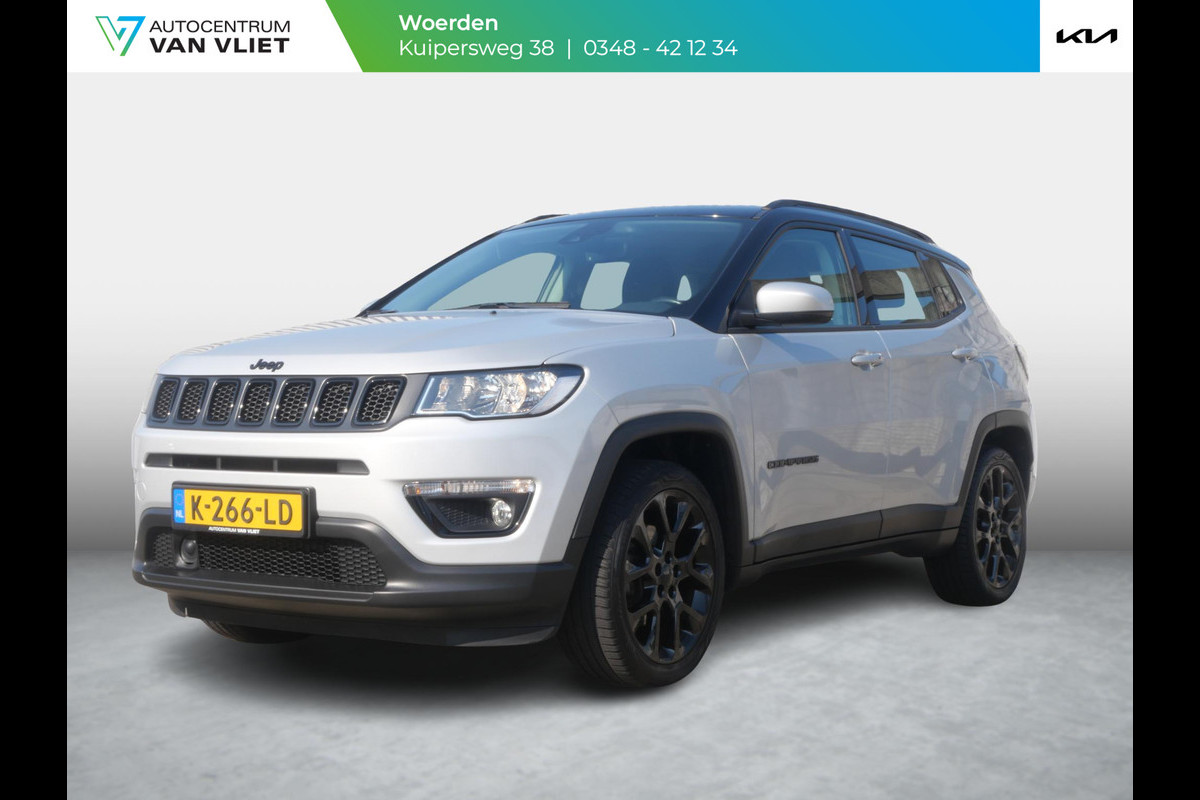 Jeep Compass 1.3T Night Eagle | Trekhaak 1750KG trekgewicht | 1e eigenaar | Clima | Navi | Carplay |