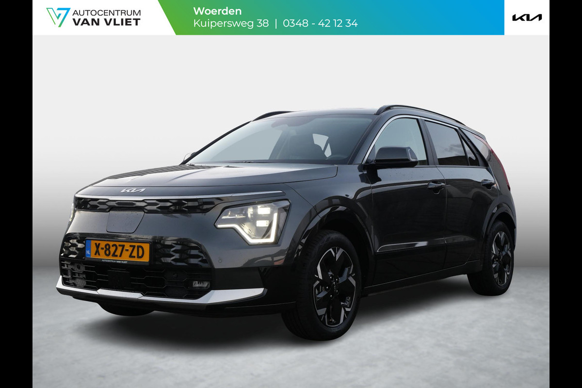 Kia Niro EV DynamicPlusLine 64.8 kWh Stoel stuur verwarming l Schuifkantel dak l Lederen bekleding