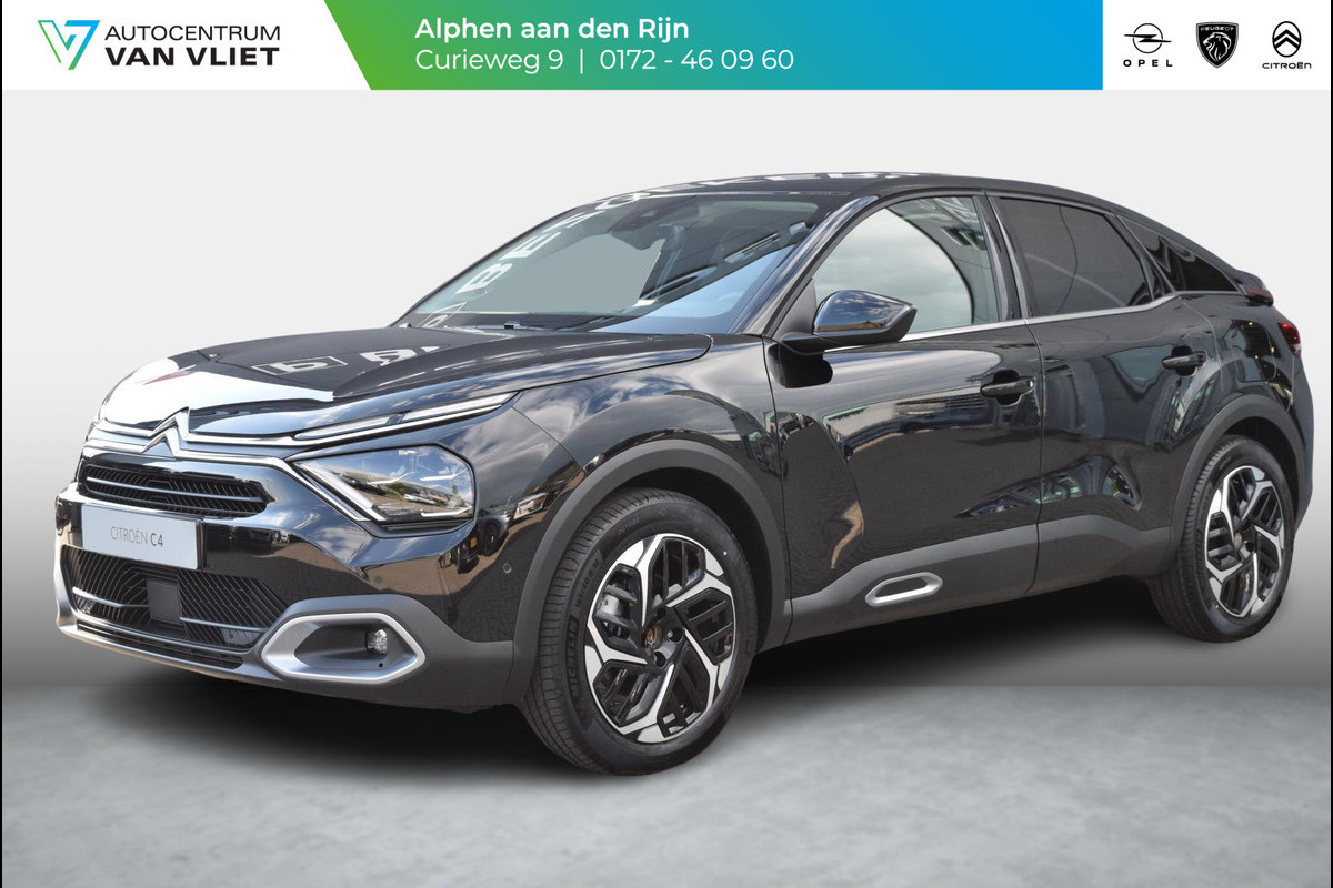 Citroën C4 1.2 Puretech 130pk EAT8 Max LEREN BEKLEDING | ACHTERUITRIJCAMERA MET SENSOREN | CARPLAY | UIT VOORRAAD LEVERBAAR