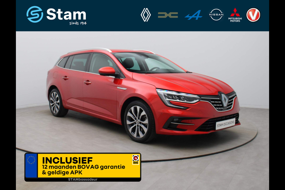 Renault MEGANE Estate TCe 140pk Techno EDC/AUTOMAAT Camera | Climate | Navi | Parksens. v+a | Stoelverwarming