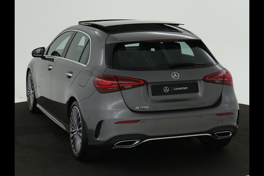 Mercedes-Benz A-Klasse 180 Star Edition AMG Line Plus | Parkeerpakket met 360°-camera | KEYLESS GO | Antidiefstalpakket URBAN GUARD PLUS | Extra USB-poorten | Dodehoekassistent | Sfeerverlichting | Spiegelpakket | MULTIBEAM LED |