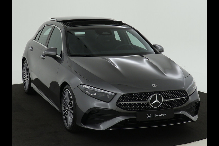 Mercedes-Benz A-Klasse 180 Star Edition AMG Line Plus | Parkeerpakket met 360°-camera | KEYLESS GO | Antidiefstalpakket URBAN GUARD PLUS | Extra USB-poorten | Dodehoekassistent | Sfeerverlichting | Spiegelpakket | MULTIBEAM LED |