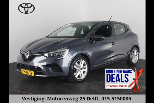 Renault Clio 1.0 TCE BI-FUEL ZEN TOT 2 JR GARANTIE Airco. Apple/Android auto. Cruise Control. Navigatie. PDC A