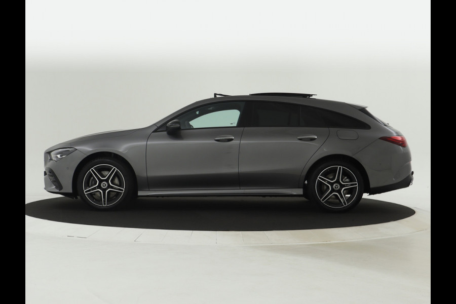 Mercedes-Benz CLA-Klasse Shooting Brake 250 e Star Edition AMG Line | Nightpakket | Trekhaak | KEYLESS GO-comfortpakket | EASY PACK achterklep | USB pakket plus | Dodehoekassistent | Antidiefstalpakket GUARD 360° Plus |