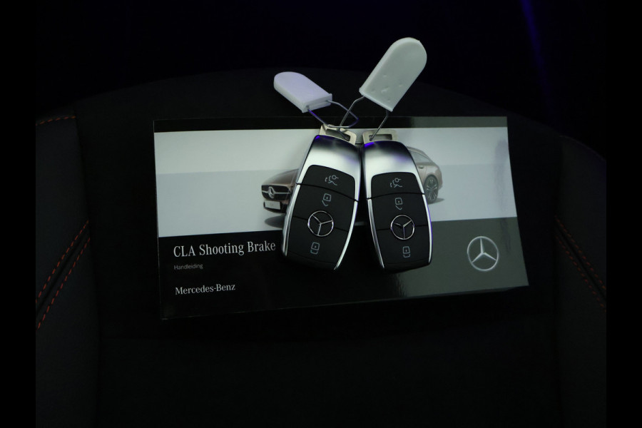 Mercedes-Benz CLA-Klasse Shooting Brake 250 e Star Edition AMG Line | Nightpakket | Trekhaak | KEYLESS GO-comfortpakket | EASY PACK achterklep | USB pakket plus | Dodehoekassistent | Antidiefstalpakket GUARD 360° Plus |