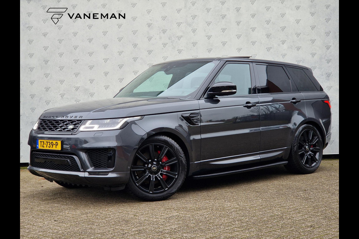 Land Rover Range Rover Sport 2.0 P400e HSE Dynamic PHEV | Pano | Luchtvering | Meridian | Memory | 4x Stoelverwarming | LED | BSD | Camera |