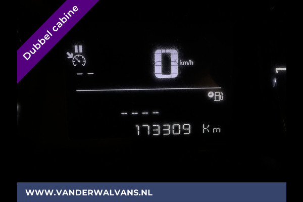 Peugeot Expert 2.0 BlueHDI 123pk **BPM VRIJ voor de Ondernemer** L3H1 XL Dubbele cabine Euro6 Airco | 6-zits | 2x zijdeur | Apple Carplay navigatie, cruisecontrol, parkeersensoren, android auto, 2500kg trekvermogen