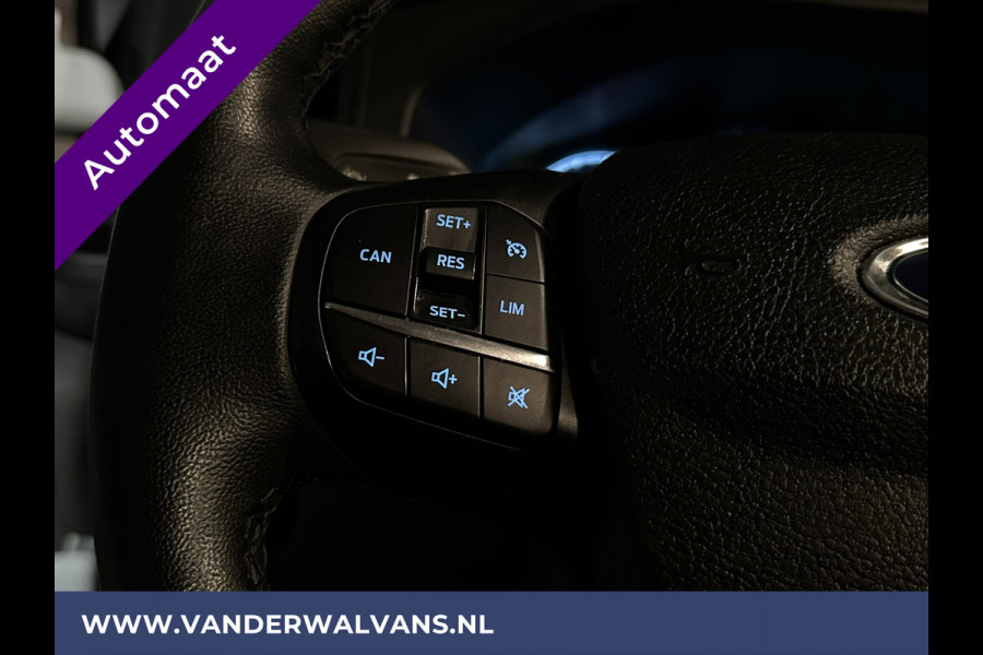 Ford Transit Custom 2.0 TDCI 130pk Automaat **BPM VRIJ voor de Ondernemer** L1H1 Euro6 Airco | Camera | LED | Apple Carplay Android Auto, Cruisecontrol, Parkeersensoren, Trekhaak, Verwarmde voorruit, Bijrijdersbank