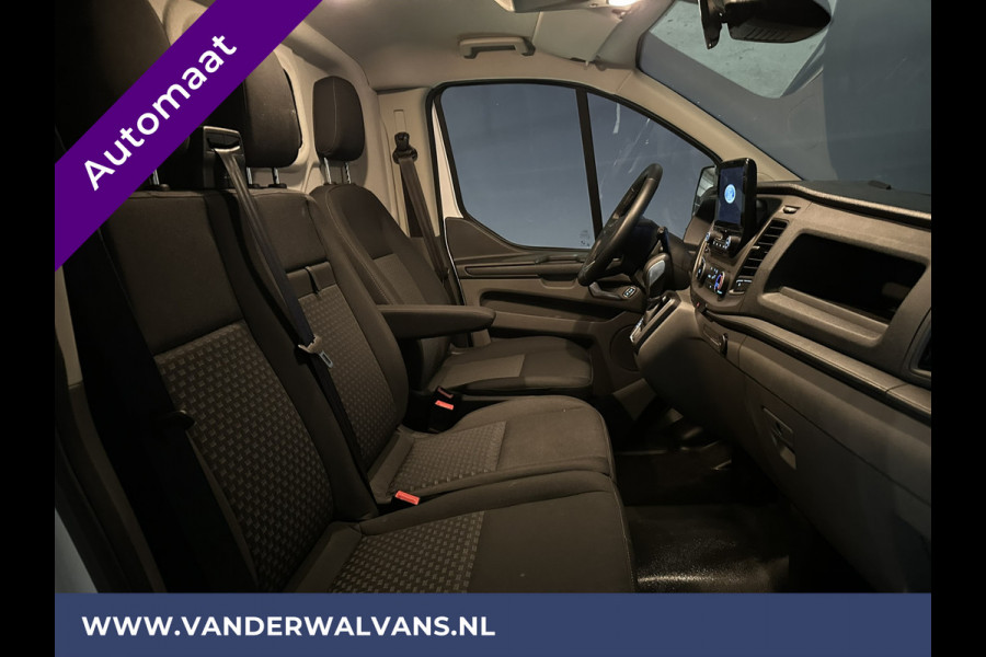 Ford Transit Custom 2.0 TDCI 130pk Automaat **BPM VRIJ voor de Ondernemer** L1H1 Euro6 Airco | Camera | LED | Apple Carplay Android Auto, Cruisecontrol, Parkeersensoren, Trekhaak, Verwarmde voorruit, Bijrijdersbank