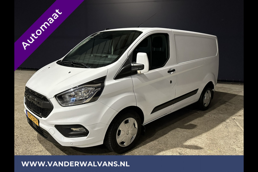 Ford Transit Custom 2.0 TDCI 130pk Automaat **BPM VRIJ voor de Ondernemer** L1H1 Euro6 Airco | Camera | LED | Apple Carplay Android Auto, Cruisecontrol, Parkeersensoren, Trekhaak, Verwarmde voorruit, Bijrijdersbank