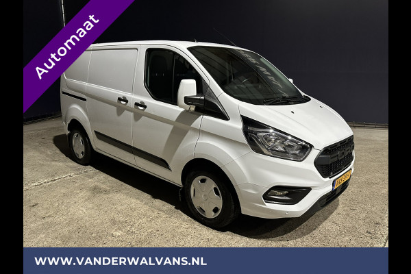 Ford Transit Custom 2.0 TDCI 130pk Automaat **BPM VRIJ voor de Ondernemer** L1H1 Euro6 Airco | Camera | LED | Apple Carplay Android Auto, Cruisecontrol, Parkeersensoren, Trekhaak, Verwarmde voorruit, Bijrijdersbank