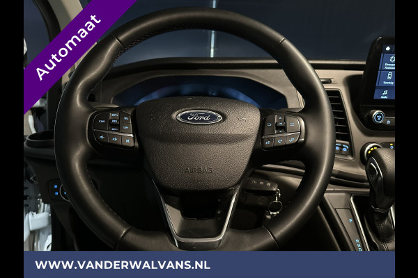 Ford Transit Custom 2.0 TDCI 130pk Automaat **BPM VRIJ voor de Ondernemer** L1H1 Euro6 Airco | 2x zijdeur | Camera | LED | Apple Carplay Cruisecontrol, Verwarmde voorruit, Trekhaak, Parkeersensoren, Bijrijdersbank