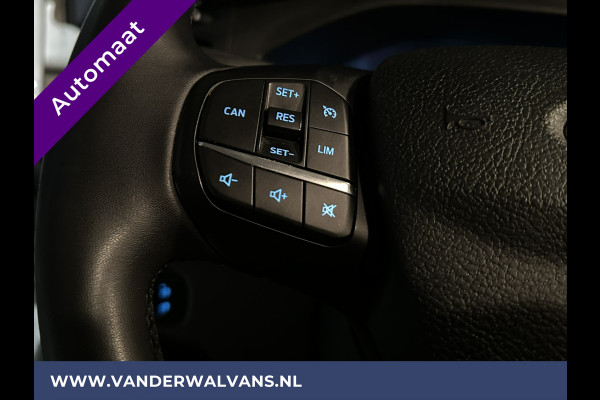 Ford Transit Custom 2.0 TDCI 130pk Automaat **BPM VRIJ voor de Ondernemer** L1H1 Euro6 Airco | 2x zijdeur | Camera | LED | Apple Carplay Cruisecontrol, Verwarmde voorruit, Trekhaak, Parkeersensoren, Bijrijdersbank