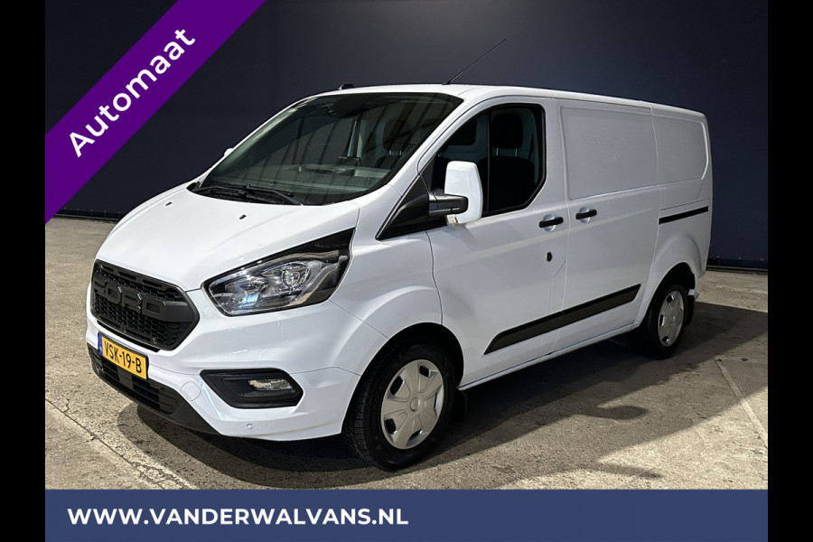 Ford Transit Custom 2.0 TDCI 130pk Automaat **BPM VRIJ voor de Ondernemer** L1H1 Euro6 Airco | 2x zijdeur | Camera | LED | Apple Carplay Cruisecontrol, Verwarmde voorruit, Trekhaak, Parkeersensoren, Bijrijdersbank