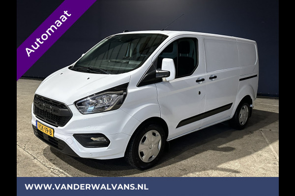 Ford Transit Custom 2.0 TDCI 130pk Automaat **BPM VRIJ voor de Ondernemer** L1H1 Euro6 Airco | 2x zijdeur | Camera | LED | Apple Carplay Cruisecontrol, Verwarmde voorruit, Trekhaak, Parkeersensoren, Bijrijdersbank