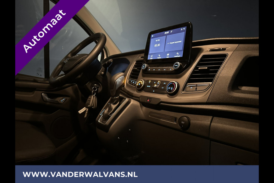 Ford Transit Custom 2.0 TDCI 130pk Automaat **BPM VRIJ voor de Ondernemer** L1H1 Euro6 Airco | 2x zijdeur | Camera | LED | Apple Carplay Cruisecontrol, Verwarmde voorruit, Trekhaak, Parkeersensoren, Bijrijdersbank