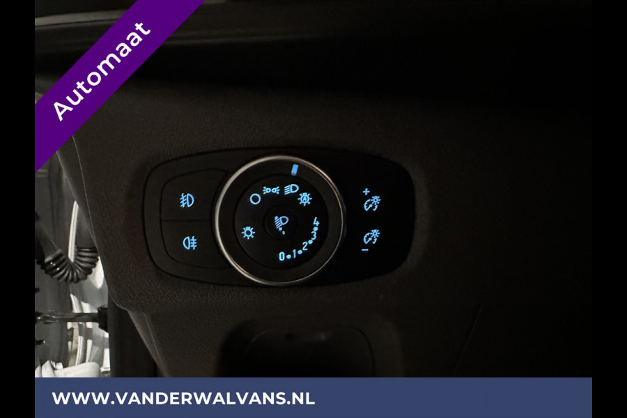 Ford Transit Custom 2.0 TDCI 130pk Automaat **BPM VRIJ voor de Ondernemer** L1H1 Euro6 Airco | 2x zijdeur | Camera | LED | Apple Carplay Cruisecontrol, Verwarmde voorruit, Trekhaak, Parkeersensoren, Bijrijdersbank