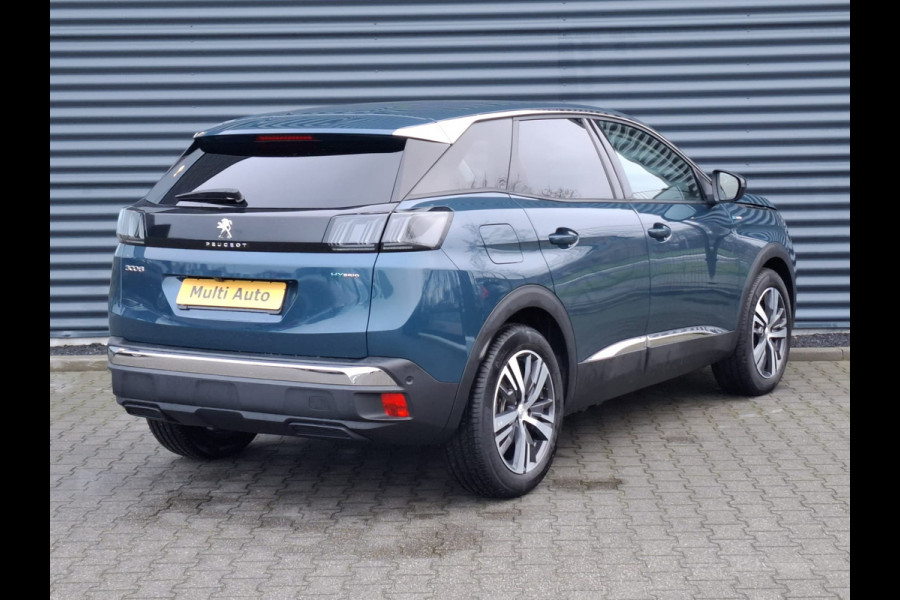 Peugeot 3008 1.6 HYbrid 225 Allure Plug in Hybrid PHEV |Sportstoelen Verwarmd | Apple Carplay | Navigatie | 360 Camera | Cruise Control | Climate Control | DAB | L.M. 18" |