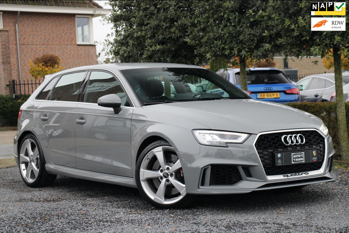 Audi RS 3 SPORTBACK 2.5 TFSI Quattro 400 PK 1e Eig Dealer o.h Keyless Leder Camera 19''