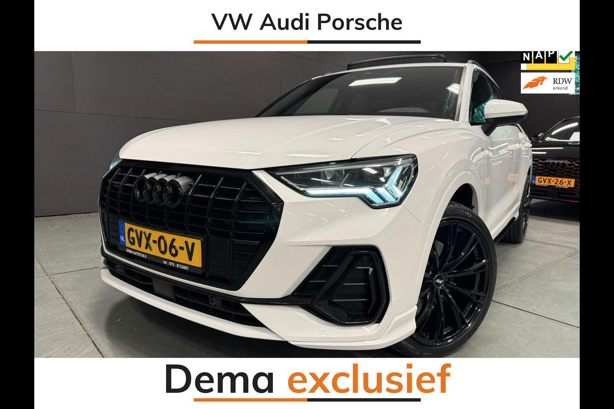 Audi Q3 40 TFSI quattro 20'' 3X S-LINE BLACK-LINE PANO/LED/NAVI/V-COCKPIT/ECC/PDC////