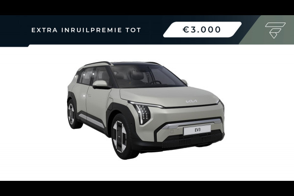 Kia EV3 Plus Advanced 81.4 kWh Verwacht Q1 2025 l Glazen schuif-/kanteldak