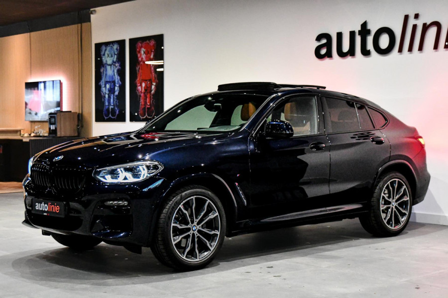 BMW X4 XDrive20i M-Sport, Aero, Pano, Camera, Sfeer, Sport stoelen, Trekhaak, Live Cockpit, CarPlay!