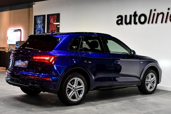 Audi Q5 50 TFSI e quattro S-Line. ACC, 360, Keyless, Sfeer, Matrix, CarPlay!