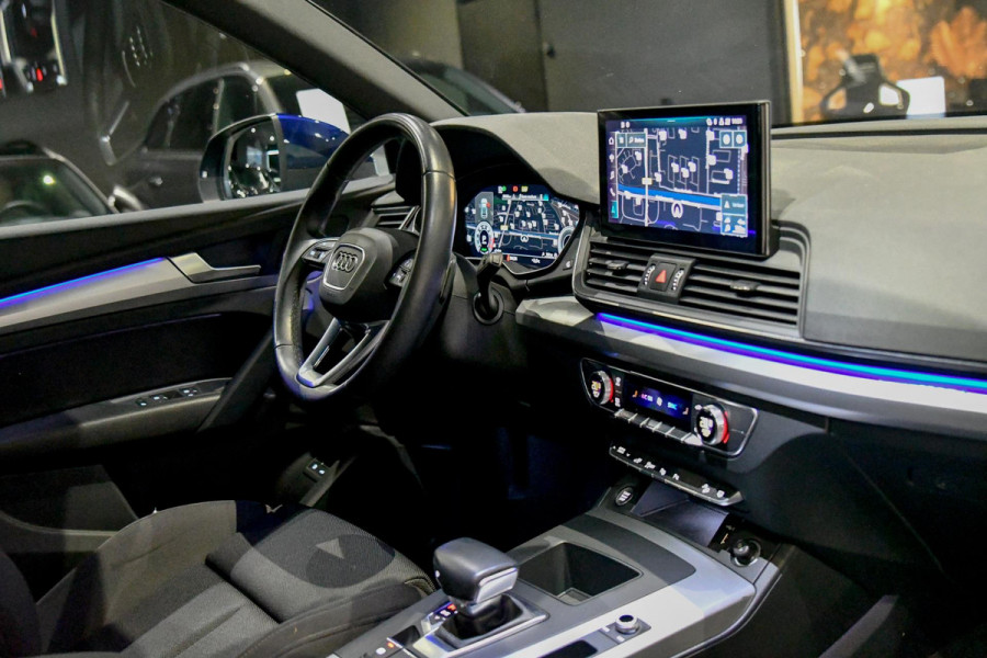 Audi Q5 50 TFSI e quattro S-Line. ACC, 360, Keyless, Sfeer, Matrix, CarPlay!