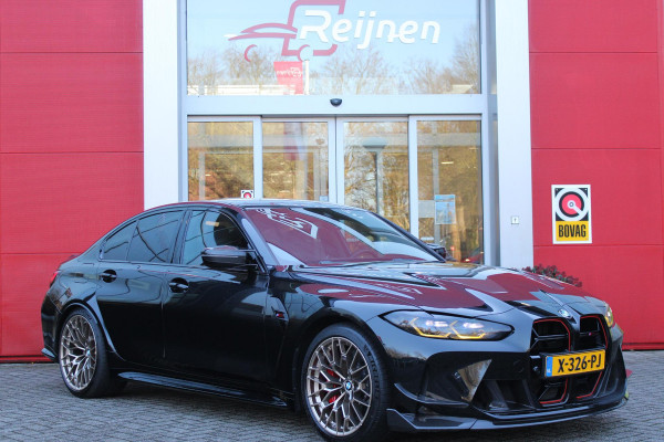 BMW 3 Serie M3 CS 551PK | M SPORT CARBON KERAMISCHE REMSCHIJVEN | M SPORT CARBON INTERIEUR/EXTERIEUR | LASER LIGHT KOPLAMPEN | HEAD UP DISPLAY | ADAPTIVE M-SPORT ONDERSTEL | STOEL/STUUR VERWARMING | MILLTEK UITLAAT SYSTEEM | ELEKTRISCH VERSTELBARE STOELEN MET GEUHEUGEN FUNCTIE | DRIFT MODUS | COMFORT ACCES | ELEKTRISCH BEDIENBARE ACHTERKLEP | 19"/20" LICHTMETALEN VELGEN | ALARM SYSTEEM |