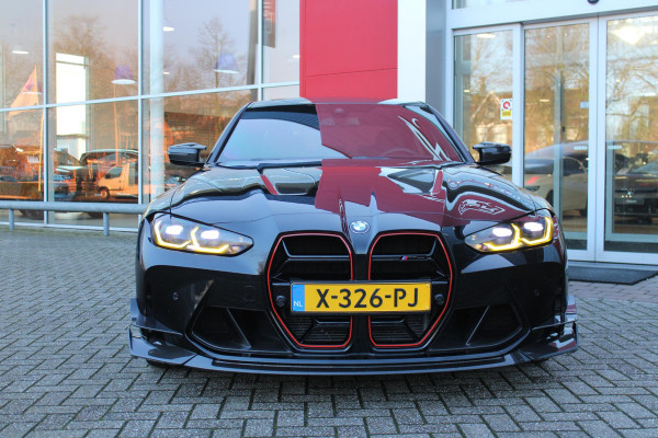 BMW 3 Serie M3 CS 551PK | M SPORT CARBON KERAMISCHE REMSCHIJVEN | M SPORT CARBON INTERIEUR/EXTERIEUR | LASER LIGHT KOPLAMPEN | HEAD UP DISPLAY | ADAPTIVE M-SPORT ONDERSTEL | STOEL/STUUR VERWARMING | MILLTEK UITLAAT SYSTEEM | ELEKTRISCH VERSTELBARE STOELEN MET GEUHEUGEN FUNCTIE | DRIFT MODUS | COMFORT ACCES | ELEKTRISCH BEDIENBARE ACHTERKLEP | 19"/20" LICHTMETALEN VELGEN | ALARM SYSTEEM |