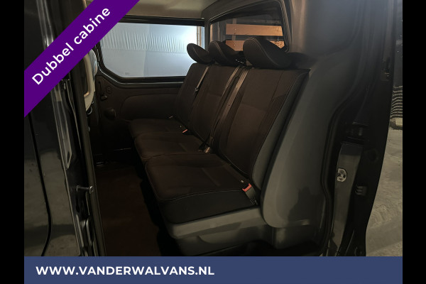 Renault Trafic 2.0 dCi 120pk **BPM VRIJ voor de Ondernemer** L2H1 Dubbele Cabine Euro6 Airco | 6-Zits | LED | 2x zijdeur | Camera | Navigatie | Trekhaak, Parkeersensoren