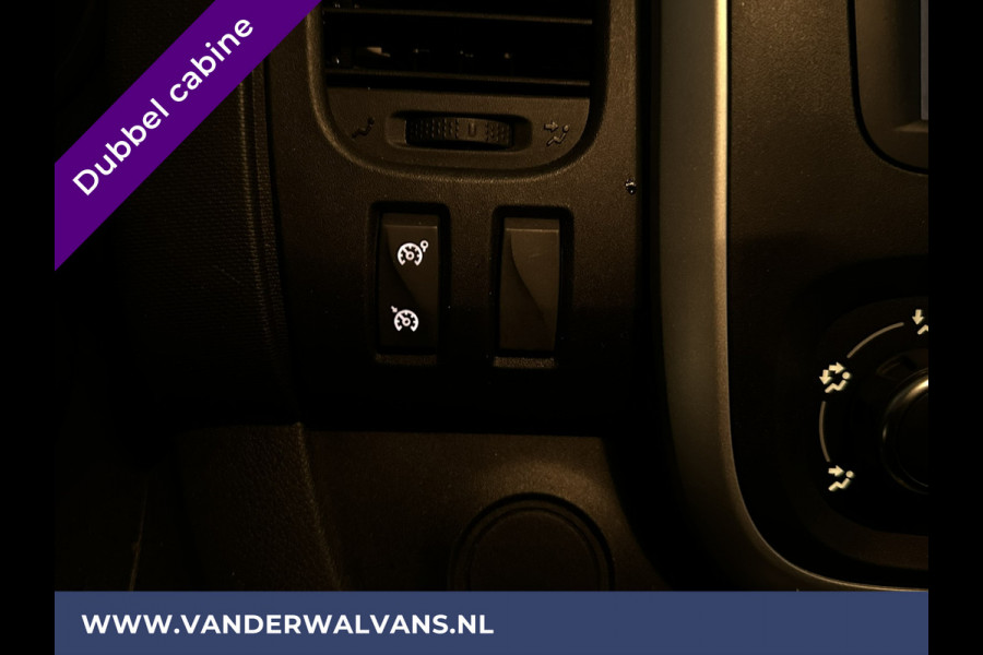 Renault Trafic 2.0 dCi 120pk **BPM VRIJ voor de Ondernemer** L2H1 Dubbele Cabine Euro6 Airco | 6-Zits | LED | 2x zijdeur | Camera | Navigatie | Trekhaak, Parkeersensoren