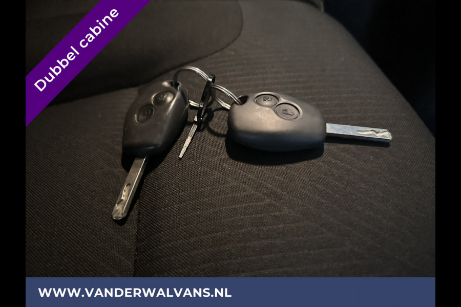 Renault Trafic 2.0 dCi 120pk **BPM VRIJ voor de Ondernemer** L2H1 Dubbele Cabine Euro6 Airco | 6-Zits | LED | 2x zijdeur | Camera | Navigatie | Trekhaak, Parkeersensoren