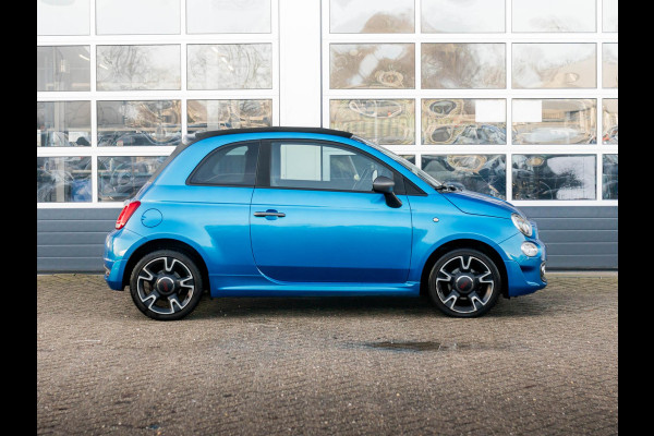 Fiat 500 TwinAir Turbo Sport | Cabrio | 105pk | Clima | PDC | 16" |  Navi | Priv. glass