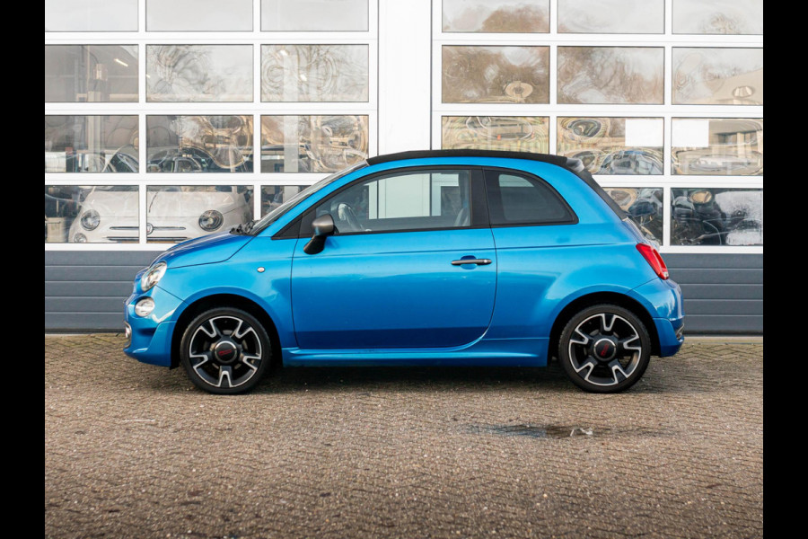 Fiat 500 TwinAir Turbo Sport | Cabrio | 105pk | Clima | PDC | 16" |  Navi | Priv. glass