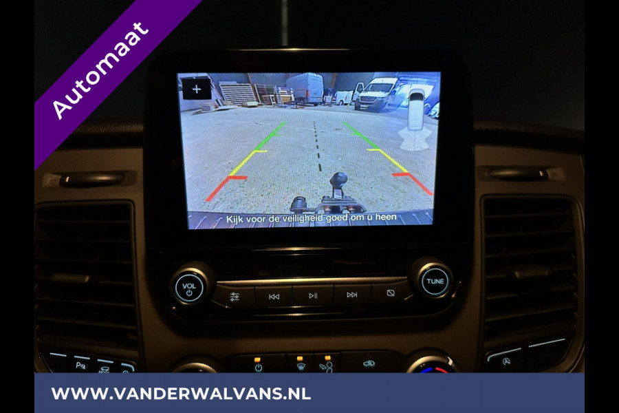 Ford Transit Custom 2.0 TDCI 130pk Automaat **BPM VRIJ voor de Ondernemer** L1H1 Euro6 Airco | 2x zijdeur | Camera | LED | Apple Carplay Cruisecontrol, Verwarmde voorruit, Trekhaak, Parkeersensoren, Bijrijdersbank