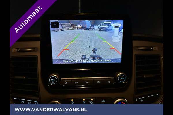 Ford Transit Custom 2.0 TDCI 130pk Automaat **BPM VRIJ voor de Ondernemer** L1H1 Euro6 Airco | 2x zijdeur | Camera | LED | Apple Carplay Cruisecontrol, Verwarmde voorruit, Trekhaak, Parkeersensoren, Bijrijdersbank